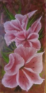 Bob Ross Amaryllis Tuff