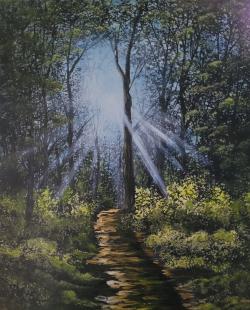 Bob Ross Lichtstrahlen