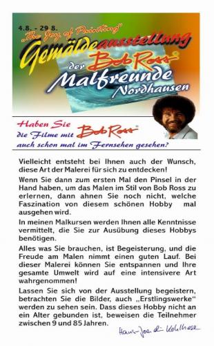 Bob Ross Ausstellung KSK 1