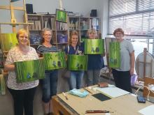 121 Erster Kurs in der neuen Malschule