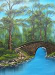 Bob Ross alte Steinbrücke